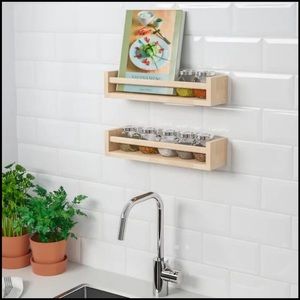Birch spice rack
